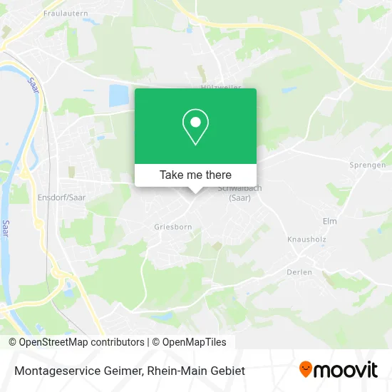 Montageservice Geimer map