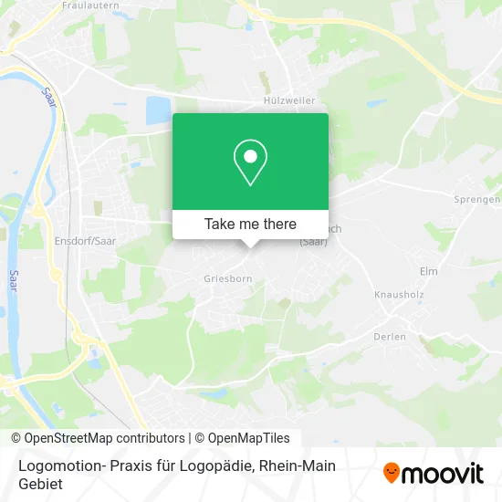 Карта Logomotion- Praxis für Logopädie