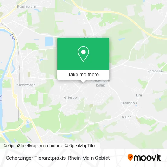 Карта Scherzinger Tierarztpraxis