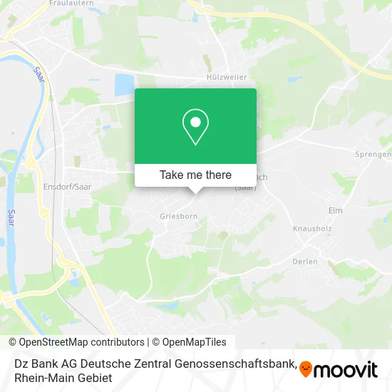 Карта Dz Bank AG Deutsche Zentral Genossenschaftsbank