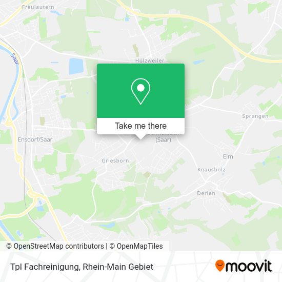 Карта Tpl Fachreinigung