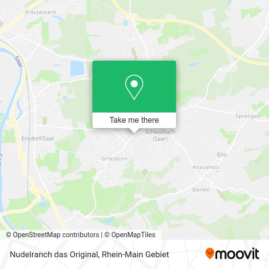 Карта Nudelranch das Original