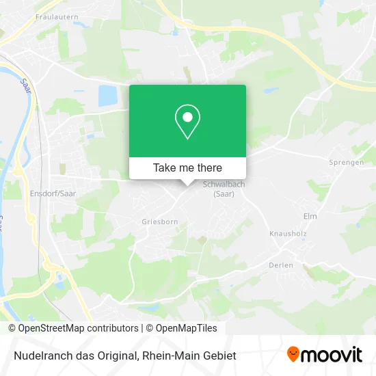 Карта Nudelranch das Original