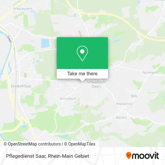 Карта Pflegedienst Saar