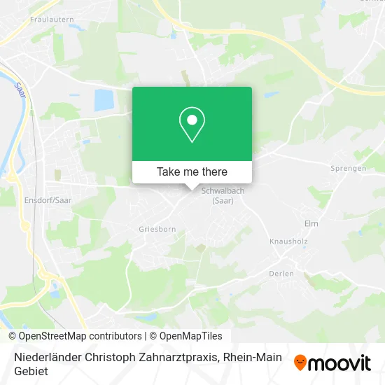 Карта Niederländer Christoph Zahnarztpraxis