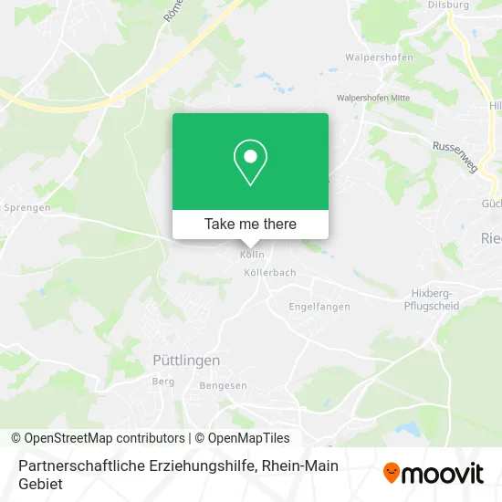 Карта Partnerschaftliche Erziehungshilfe