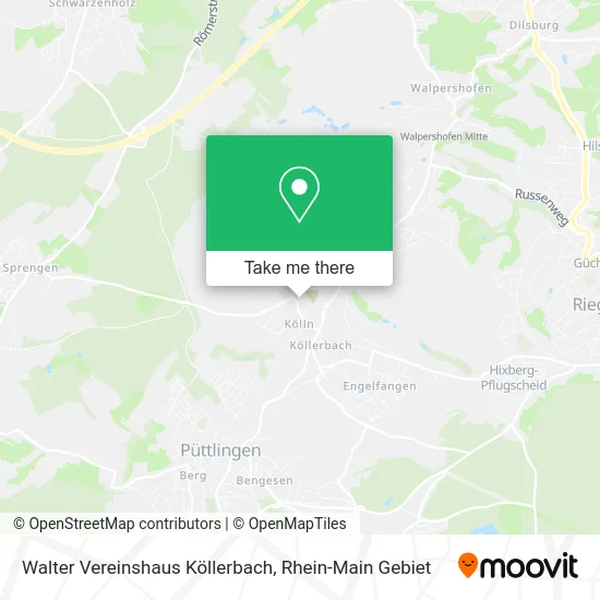 Карта Walter Vereinshaus Köllerbach