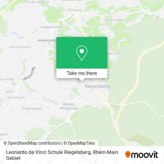 Карта Leonardo da Vinci Schule Riegelsberg
