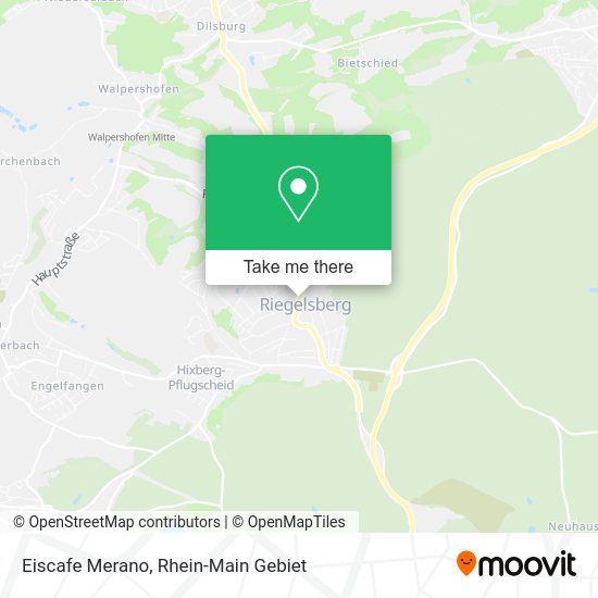 Карта Eiscafe Merano
