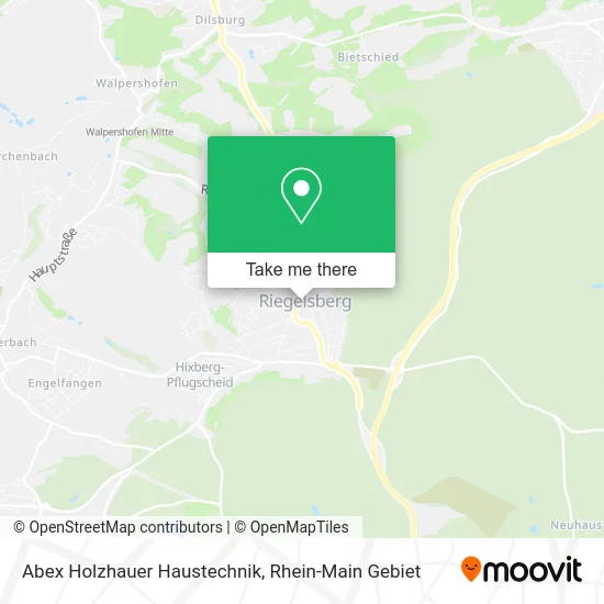 Карта Abex Holzhauer Haustechnik