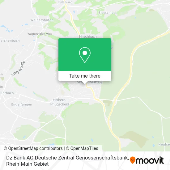 Карта Dz Bank AG Deutsche Zentral Genossenschaftsbank