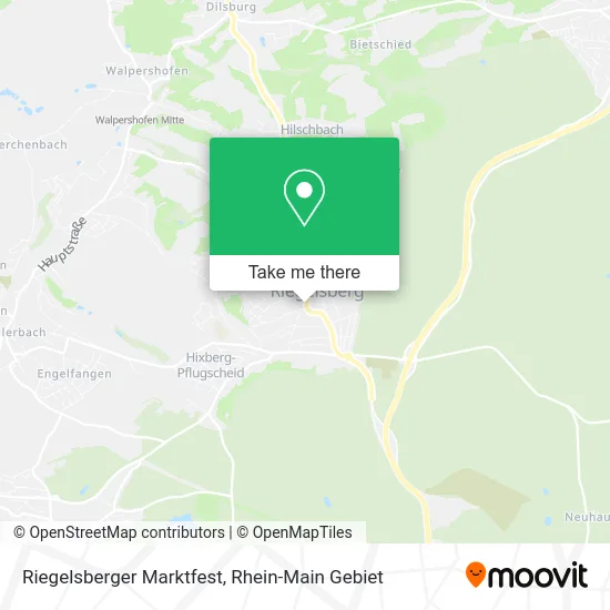 Карта Riegelsberger Marktfest