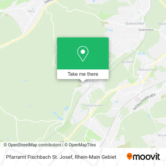 Карта Pfarramt Fischbach St. Josef