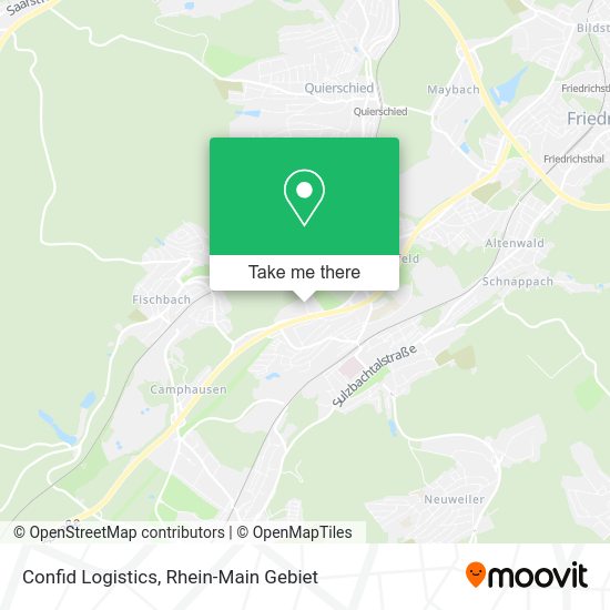 Карта Confid Logistics