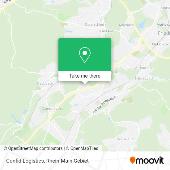 Карта Confid Logistics