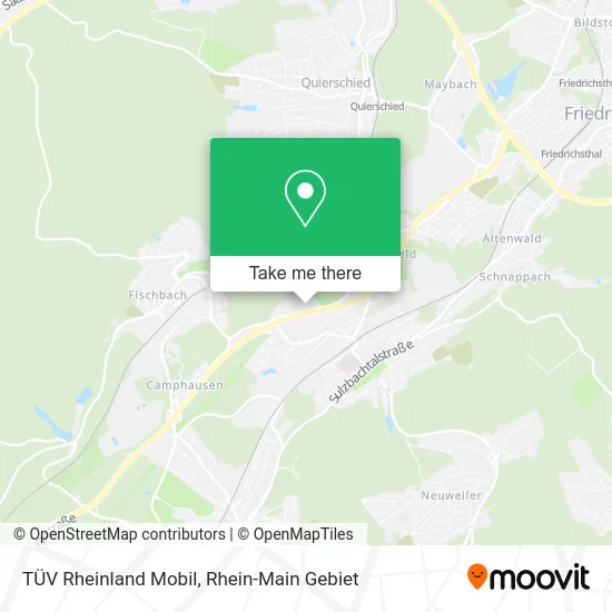 Карта TÜV Rheinland Mobil