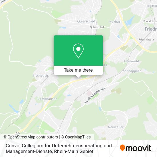 Карта Convoi Collegium für Unternehmensberatung und Management-Dienste