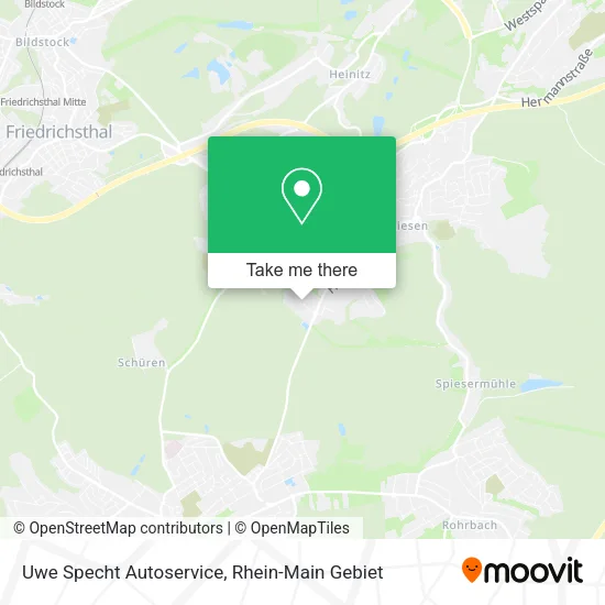Карта Uwe Specht Autoservice