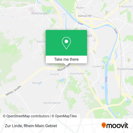 Карта Zur Linde