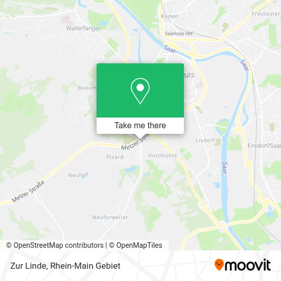 Карта Zur Linde