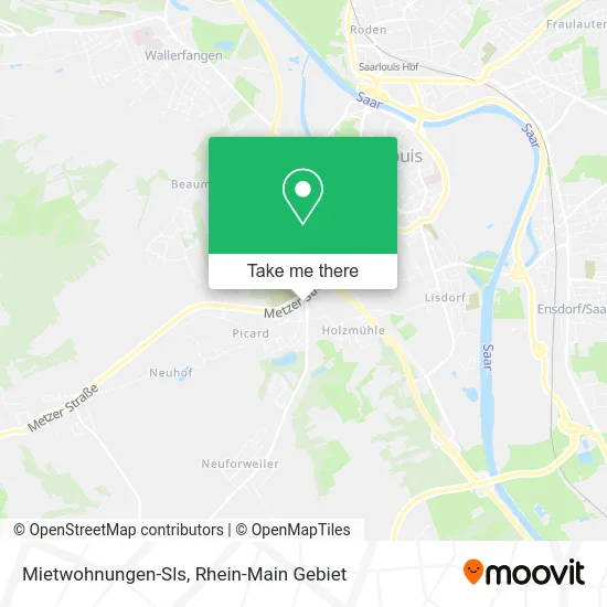 Mietwohnungen-Sls map