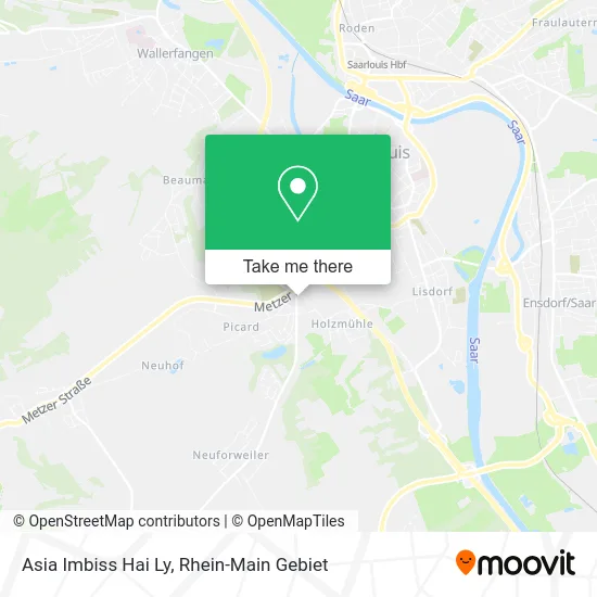 Карта Asia Imbiss Hai Ly