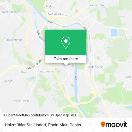 Карта Holzmühler Str. Lisdorf