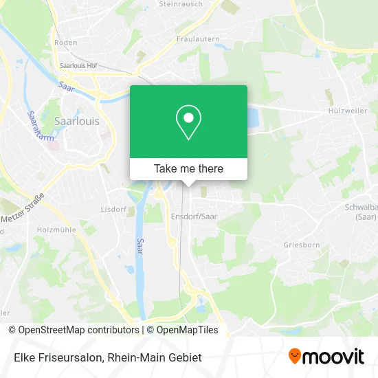 Карта Elke Friseursalon