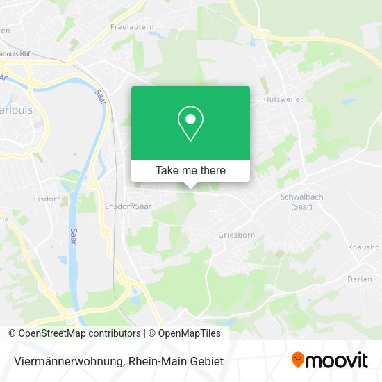 Карта Viermännerwohnung