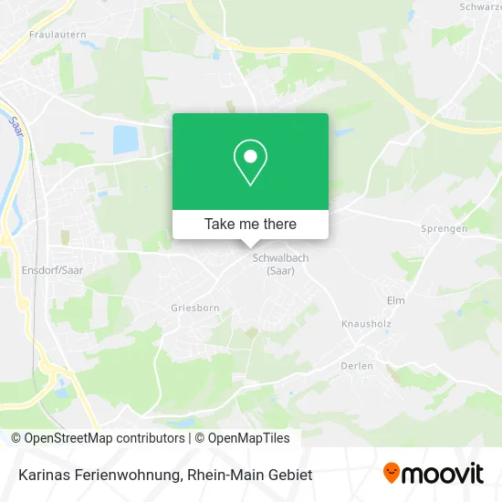 Карта Karinas Ferienwohnung
