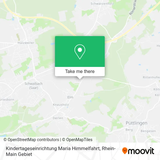 Карта Kindertageseinrichtung Maria Himmelfahrt