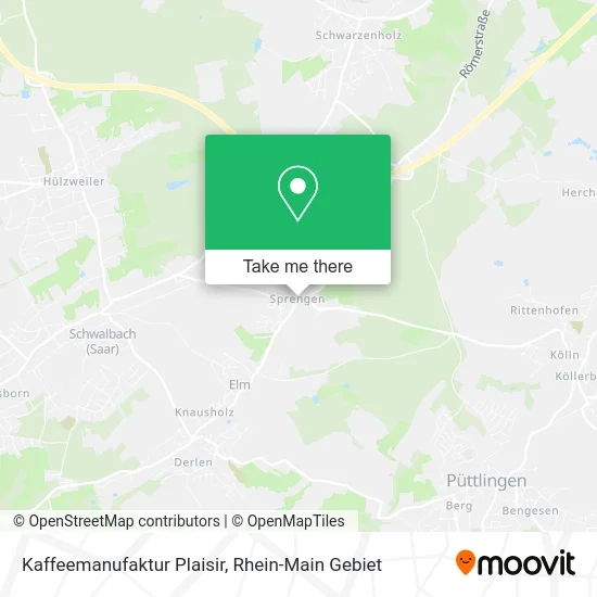 Карта Kaffeemanufaktur Plaisir