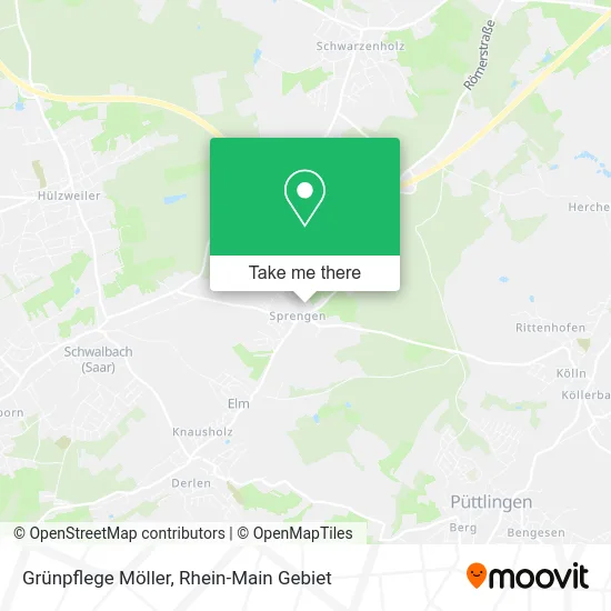 Карта Grünpflege Möller