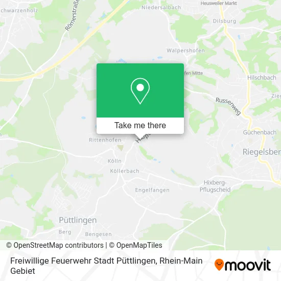 Карта Freiwillige Feuerwehr Stadt Püttlingen