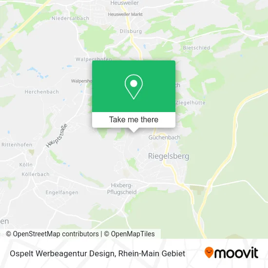 Карта Ospelt Werbeagentur Design