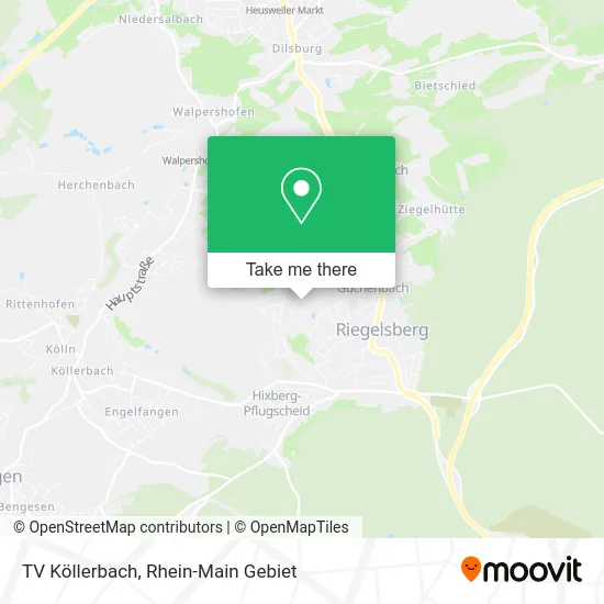 Карта TV Köllerbach