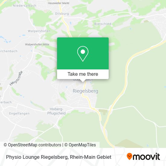 Карта Physio Lounge Riegelsberg