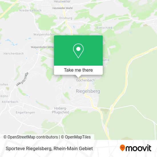 Карта Sporteve Riegelsberg