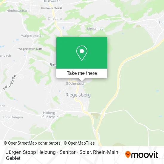 Карта Jürgen Stopp Heizung - Sanitär - Solar