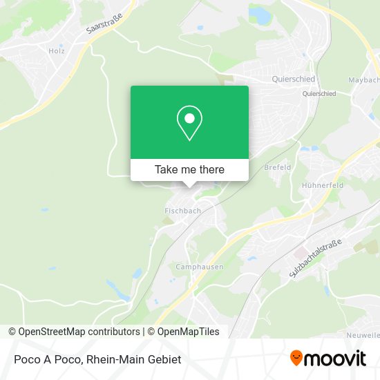 Карта Poco A Poco