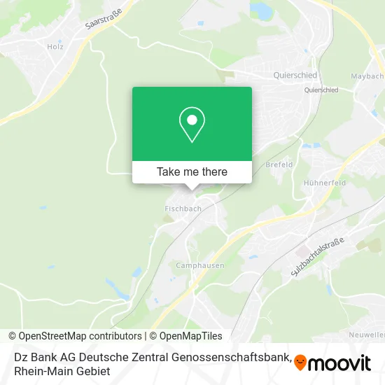 Карта Dz Bank AG Deutsche Zentral Genossenschaftsbank