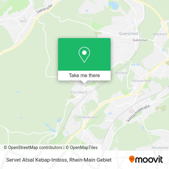 Карта Servet Atsal Kebap-Imbiss