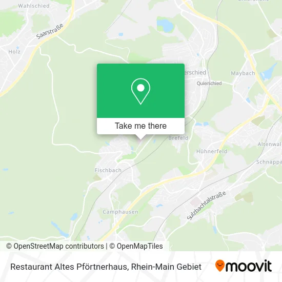 Карта Restaurant Altes Pförtnerhaus