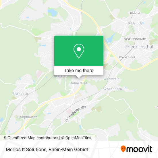 Карта Merios It Solutions