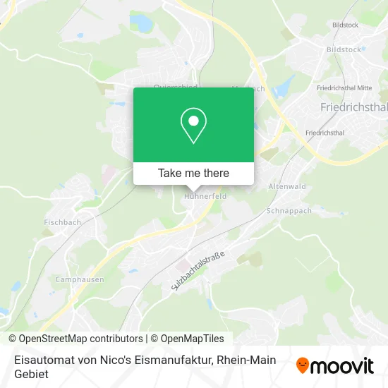 Карта Eisautomat von Nico's Eismanufaktur