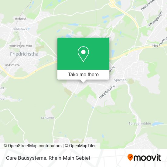 Карта Care Bausysteme