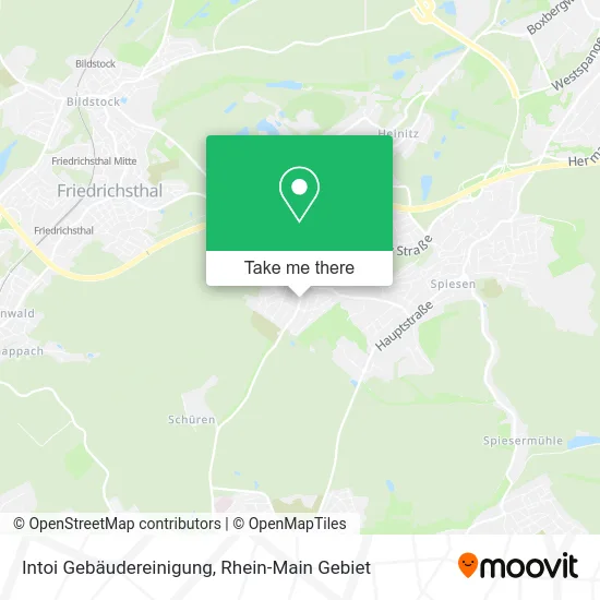 Карта Intoi Gebäudereinigung