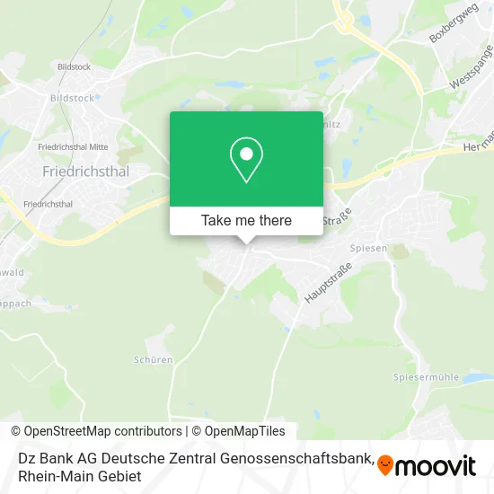 Карта Dz Bank AG Deutsche Zentral Genossenschaftsbank
