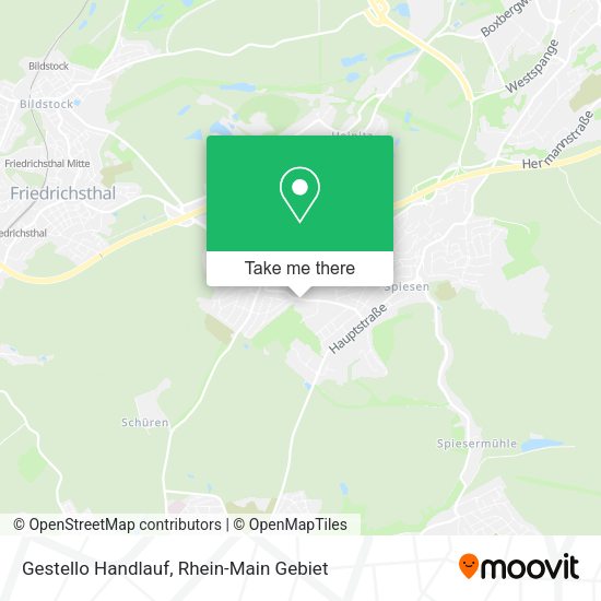Карта Gestello Handlauf