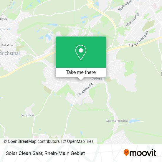 Карта Solar Clean Saar